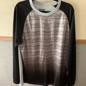 Pennant Silver/Black Long Sleeve Shirt
